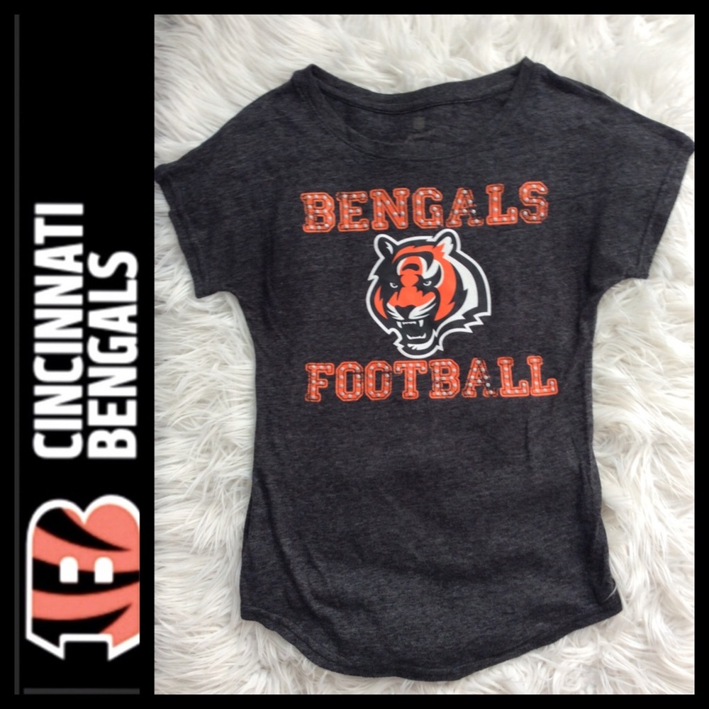 NWOT Cincinnati Bengals Embellished Tee